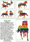 Rainbow Herd II Note Card Set