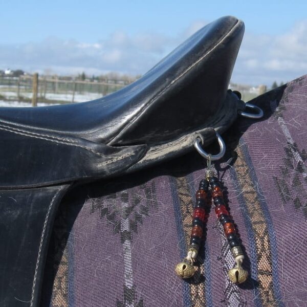 Saddle Dangle attached with clip