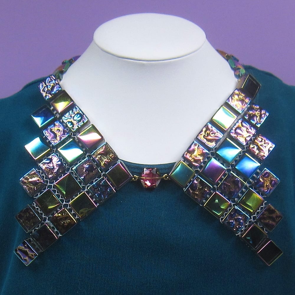 Large Glass Tile Collar
