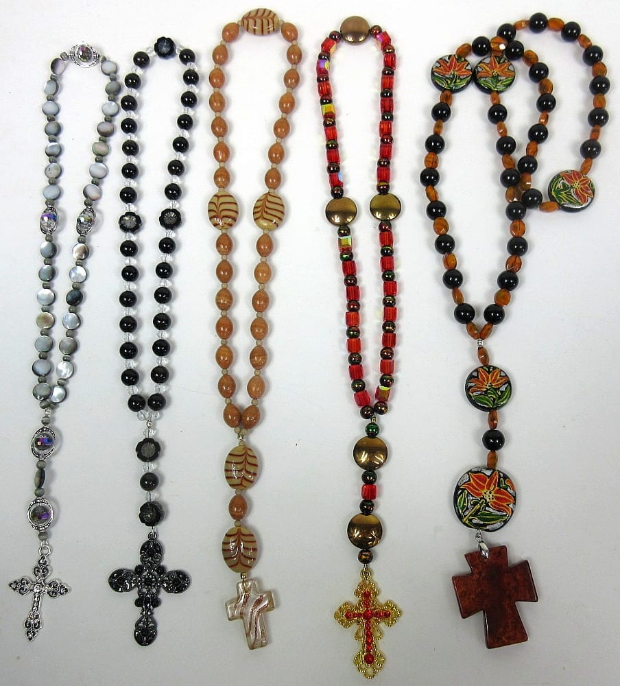 5 Neutral Prayer Beads