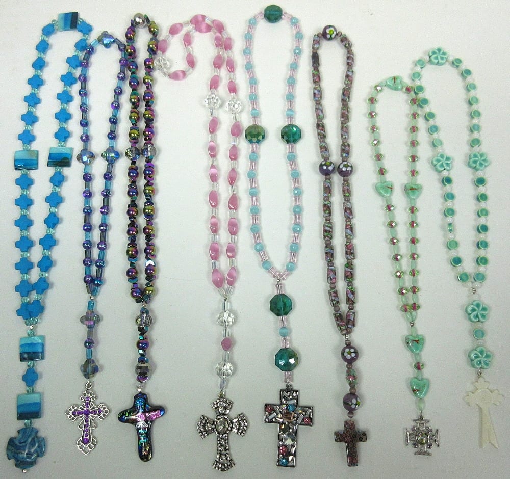 Colored Prayer Beads