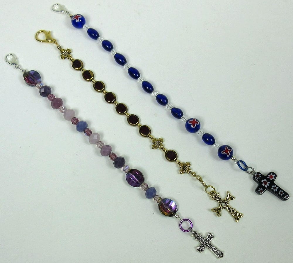 3 Chaplet Bracelets