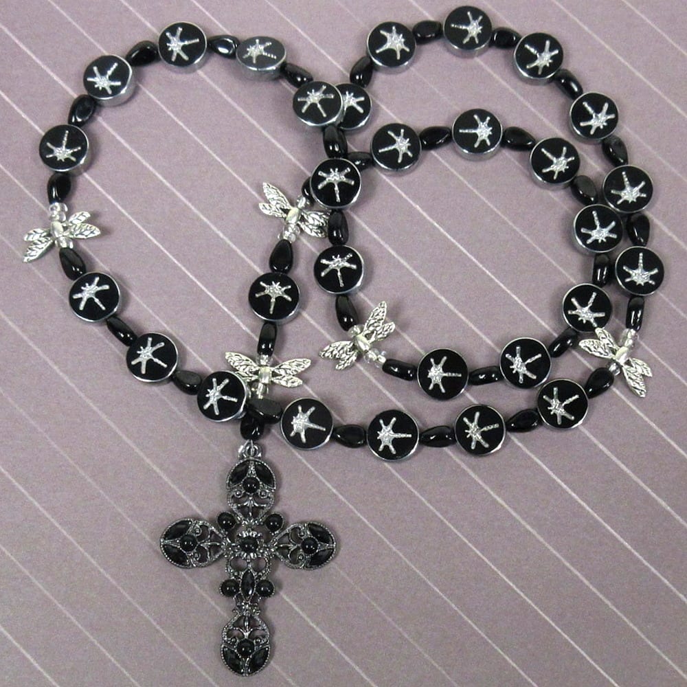 Dragonfly Prayer Beads