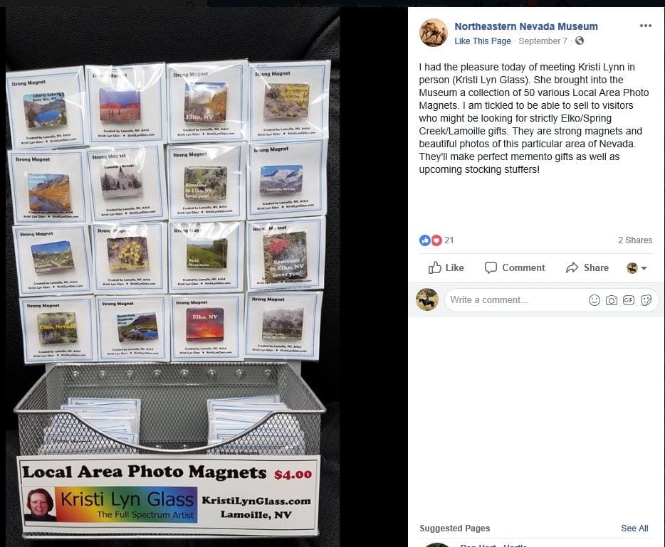 Museum Facebook Post