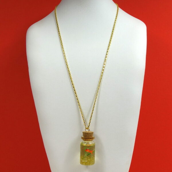 Gold Fish Necklace 4