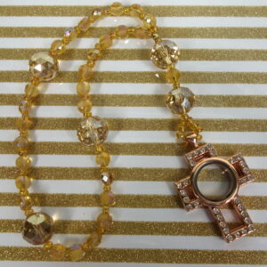 Golden Prayer Box Anglican Prayer Beads