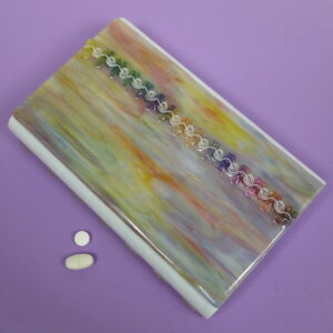 Pastel Ribbon Large 28-dose Pillbox
