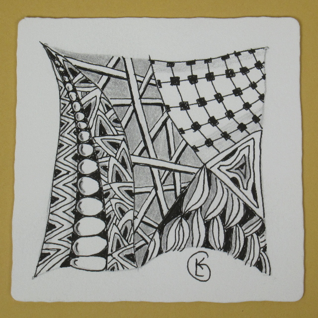 Zentangle tile