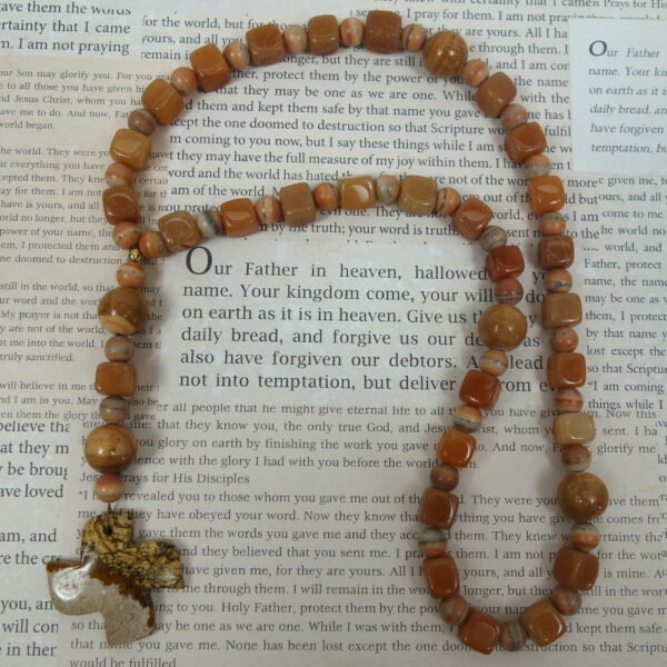 Jasper Aventurine Protestant Prayer Beads