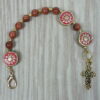 Goldstone Flowered Chaplet Bracelet