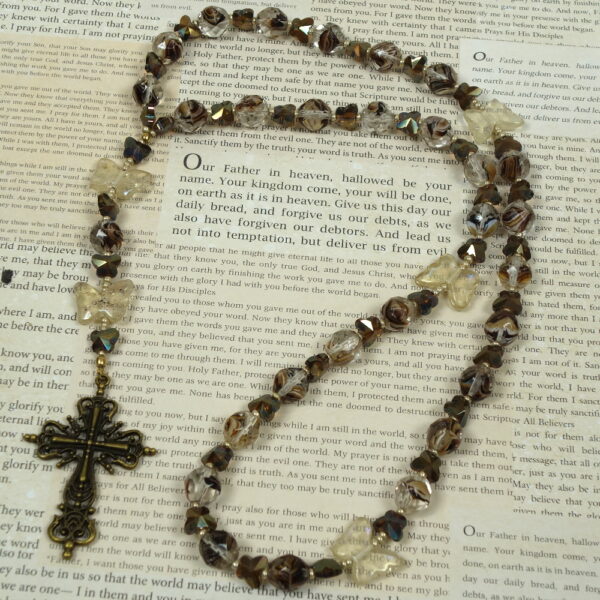 Bevy of Butterflies Prayer Bead Necklace