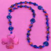 Pink Agate Heart Prayer Beads