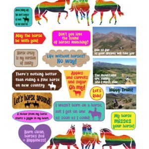 Horsey Stickers