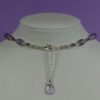 Purple Horseshoe Necklace Clasp