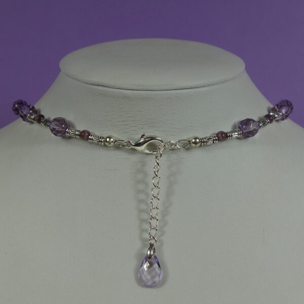 Purple Horseshoe Necklace Clasp