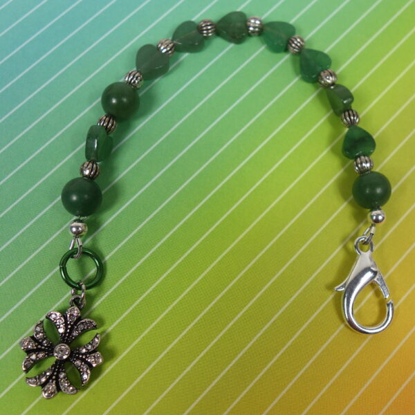 Jade Hearts Chaplet Bracelet