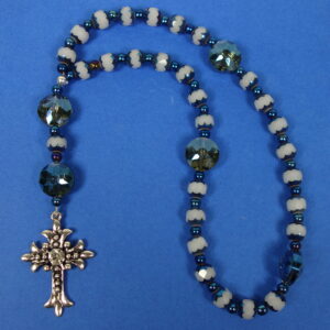 Cathedral Blue Prayer Beads