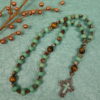 Aqua Tigereye Prayer Beads