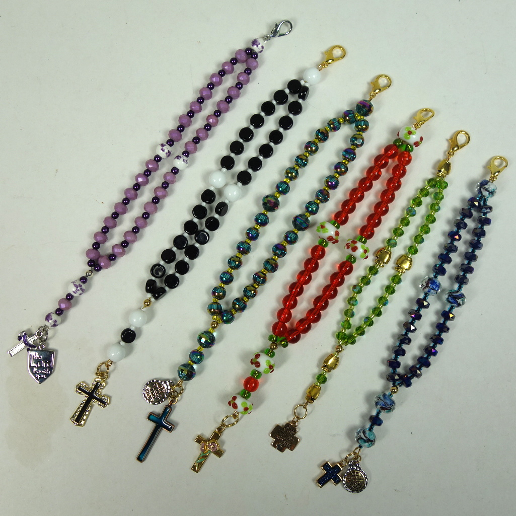 6 Prayer Bead Bracelets